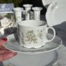 Чайная пара Rosenthal Monbijou полевые цветы 170 мл Германия 