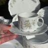 Чайная пара Rosenthal Monbijou полевые цветы 170 мл Германия 