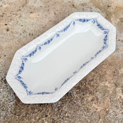 Блюдо Rosenthal Classic Rose голубые розы 25 см Германия