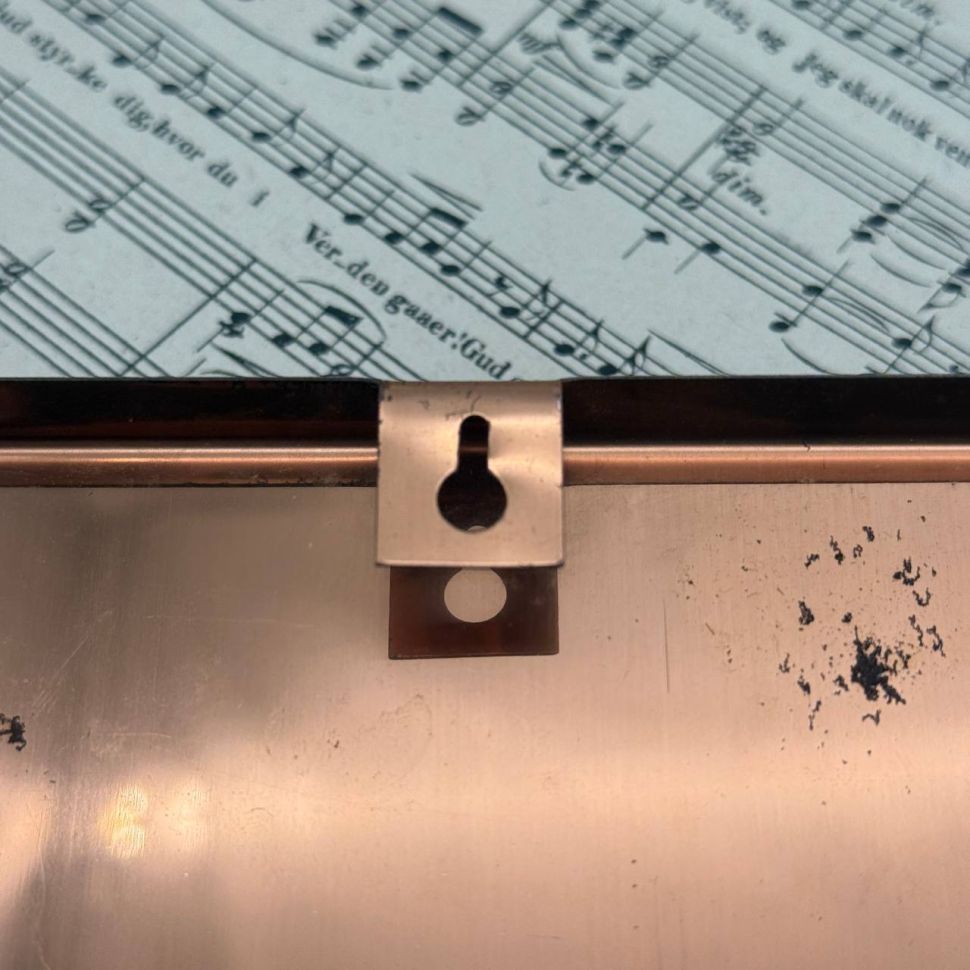 Панно Роза медь