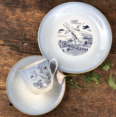 Тарелка десертная 17,5 см Нильс на гусе Дания Copenhagen