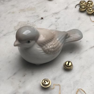 Статуэтка Воробей, фарфор