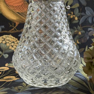 Графин с носиком 900 мл Англия хрусталь серебрение