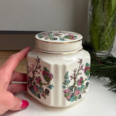 Банка чайница Indian Tree 11 см фарфор