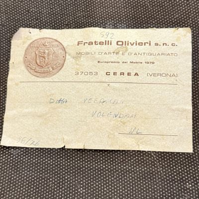 Стул обеденный Fratelli Olivieri Италия 