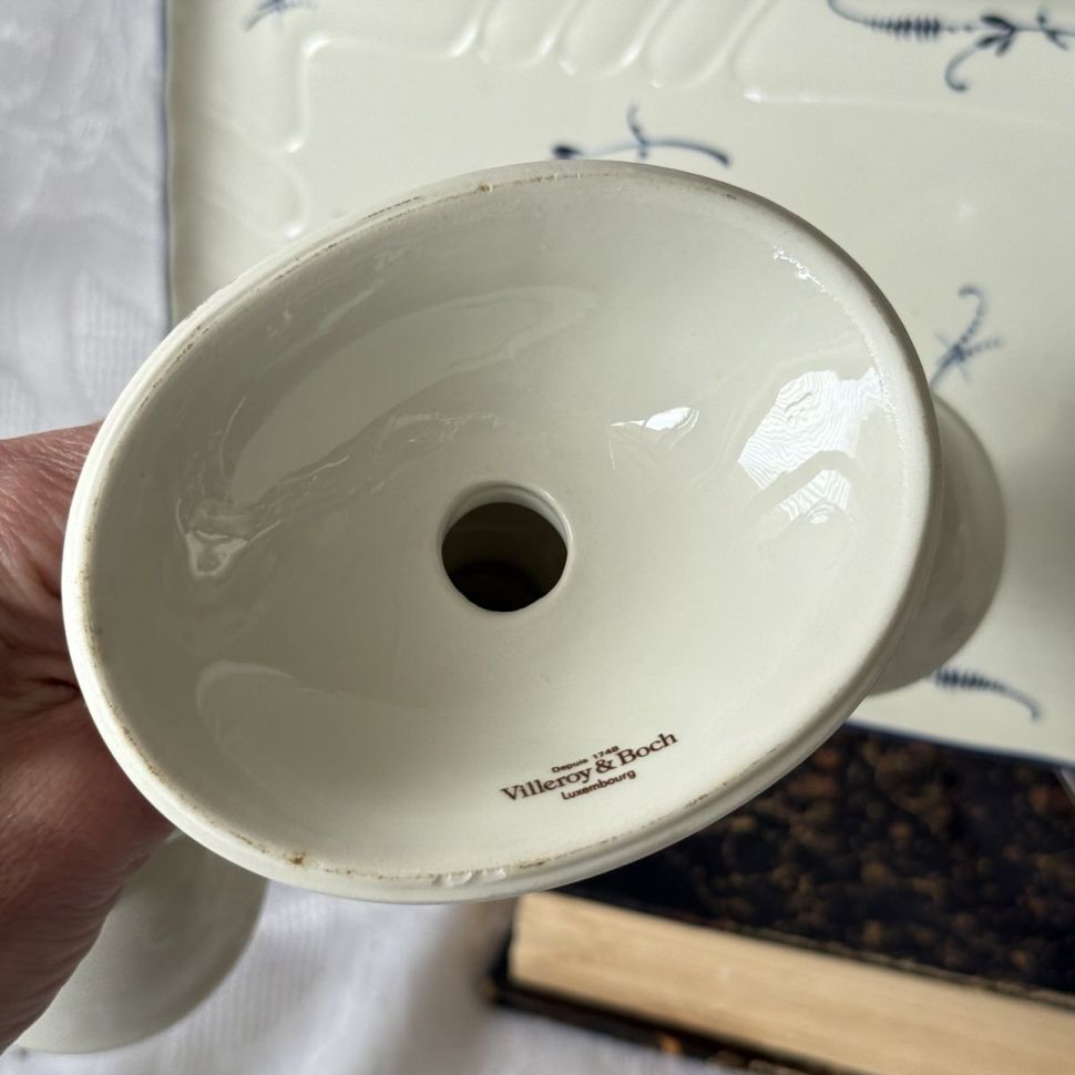 Подсвечник на две свечи ВиллеройБох Vieux Luxembourg 20 см Люксембург