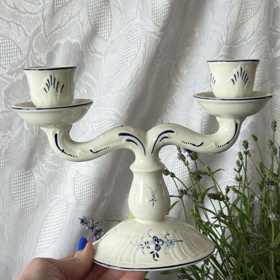 Подсвечник на две свечи ВиллеройБох Vieux Luxembourg 20 см Люксембург