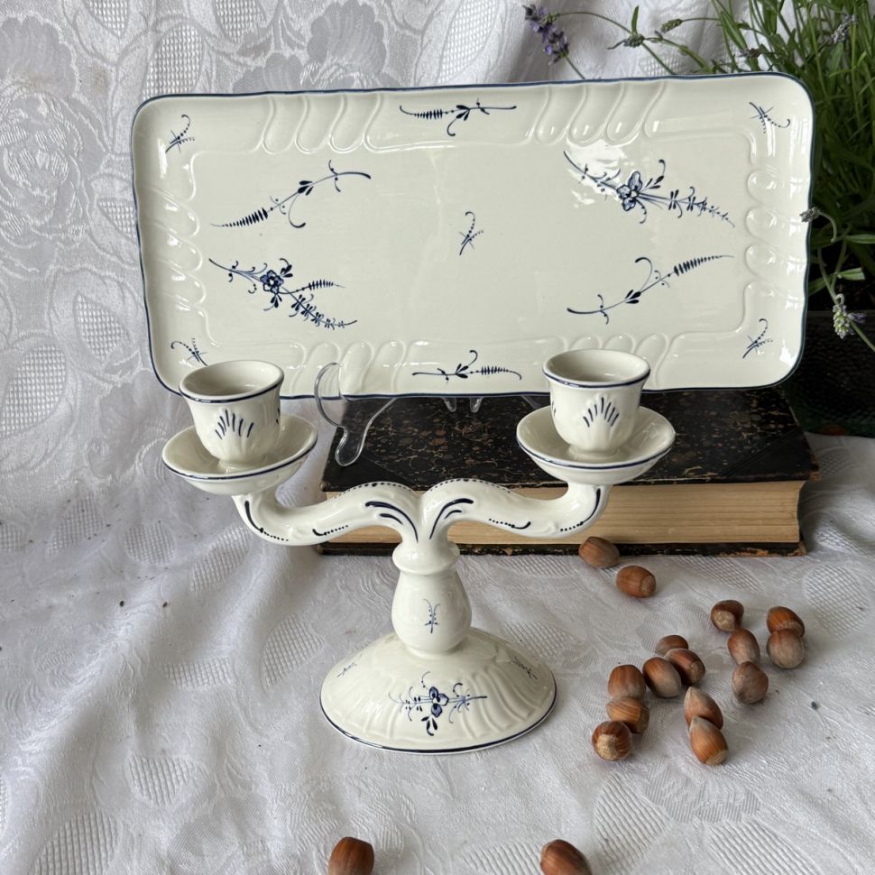 Подсвечник на две свечи ВиллеройБох Vieux Luxembourg 20 см Люксембург