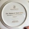 Тарелка Franklin Porcelain Сказки Красная шапочка 1978 г. W.Germany 