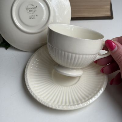 Чайная пара Wedgwood Edme 180 мл Англия  