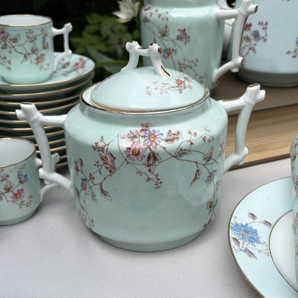Сахарница Haviland Limoges 20 см Франция конец XIX в.