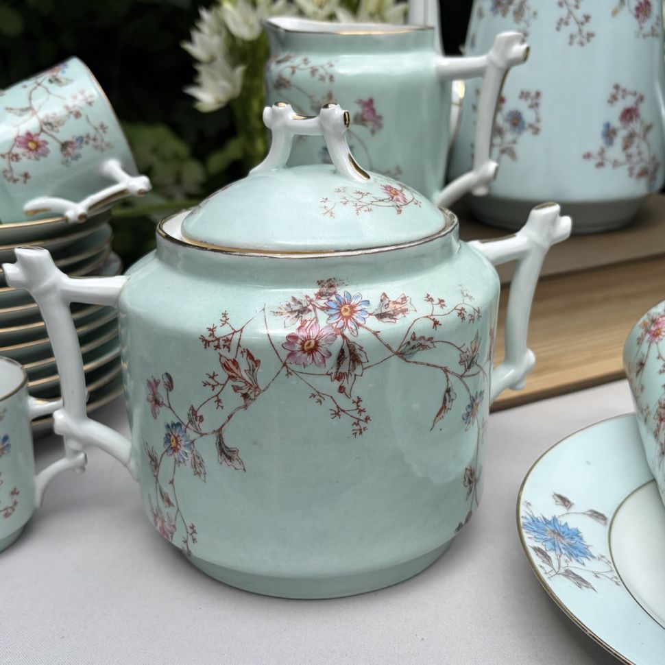Сахарница Haviland Limoges 20 см Франция конец XIX в.