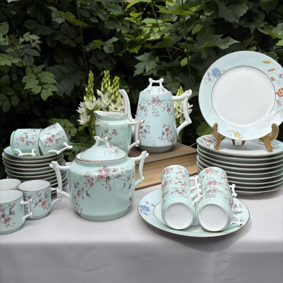 Сахарница Haviland Limoges 20 см Франция конец XIX в.