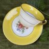 Кофейная пара Porcelainerie Nouvelle Limoges 100 мл фарфор Франция