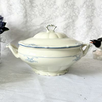 Супница Carl Tielsch 3 л фарфор Германия 1930 гг.