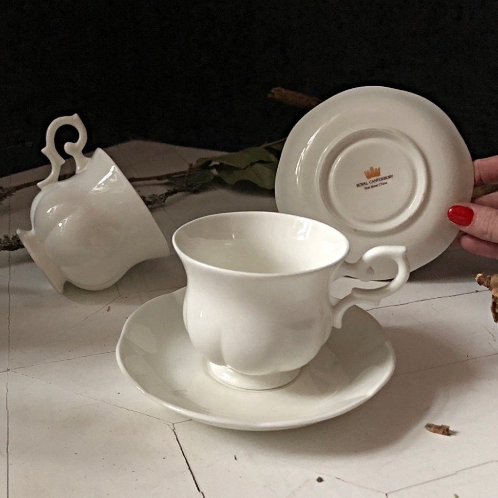 Кофейная пара Royal Canterbury Англия 180 мл