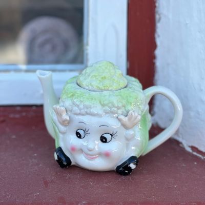 Чайник Цветная капуста 0,4 мл фаянс Англия 