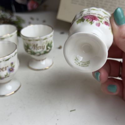 Подставка для яйца Royal Albert 12 месяцев Ноябрь 6 см Англия