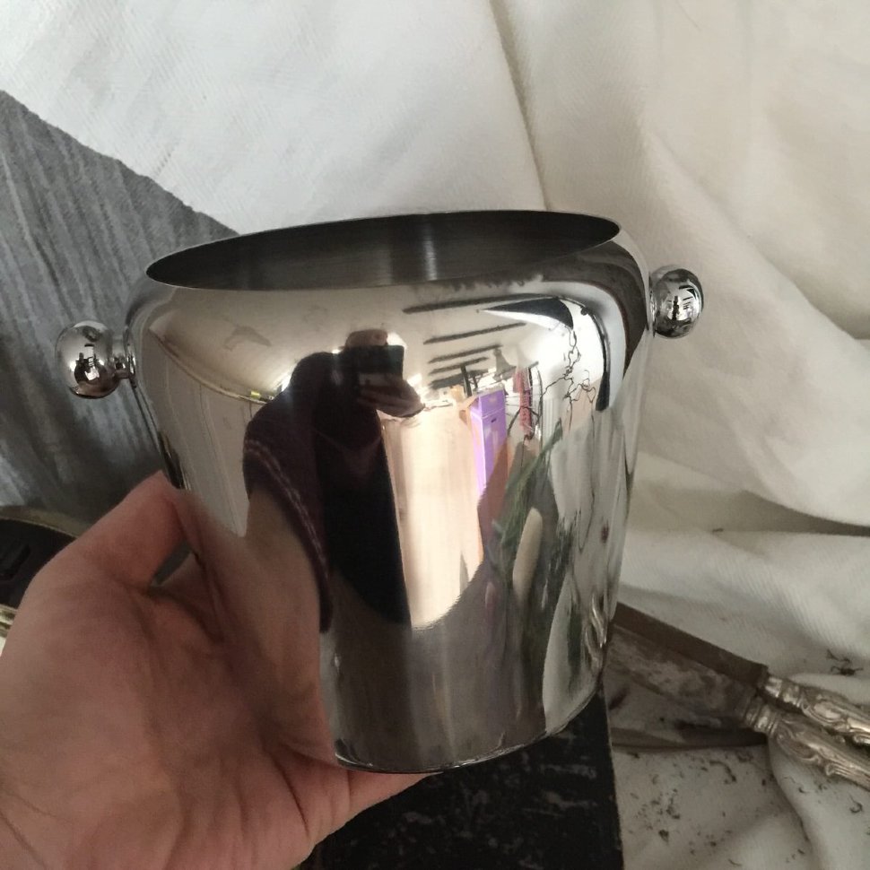 Ведерко для льда для охлаждения вина