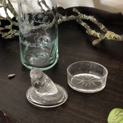 Мини-шкатулка сова 9см