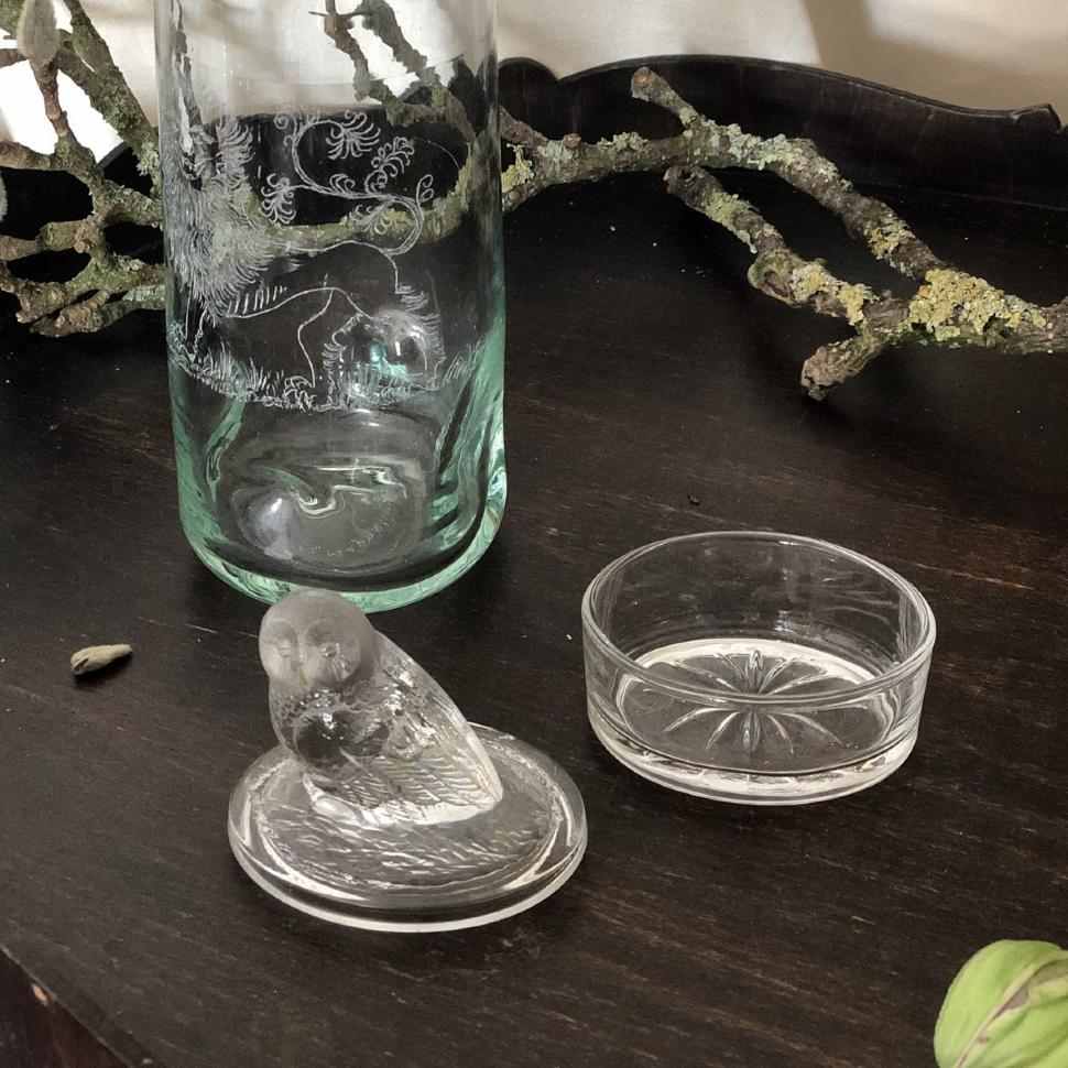 Мини-шкатулка сова 9см