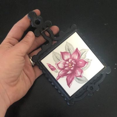 Подставка под горячее Цветы малая