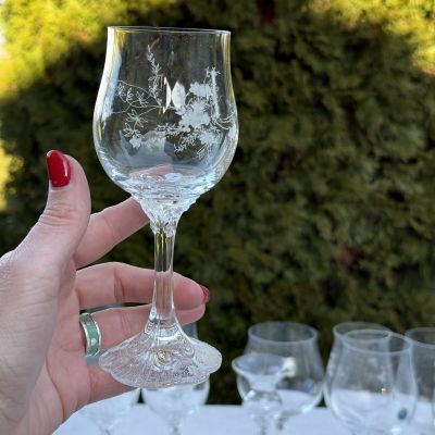 Бокал Rosenthal Monbijou с узором 170 мл хрусталь Германия