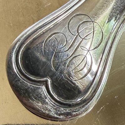 Вилка столовая Christofle 21 см серебрение Франция 