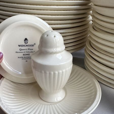 Солонка и перечница Wedgwood Edme набор 2 шт фарфор Англия