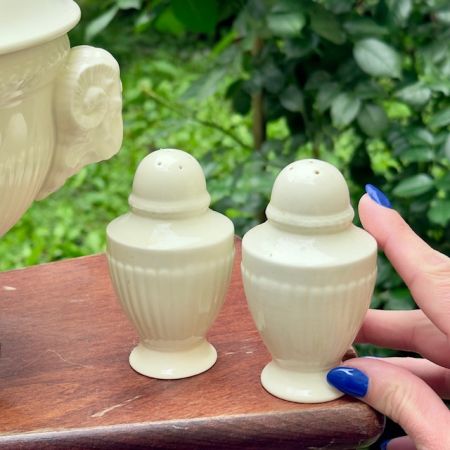 Солонка и перечница Wedgwood Edme набор 2 шт фарфор Англия