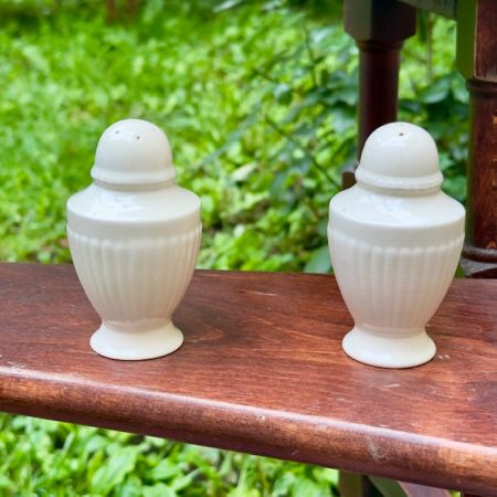 Солонка и перечница Wedgwood Edme набор 2 шт фарфор Англия