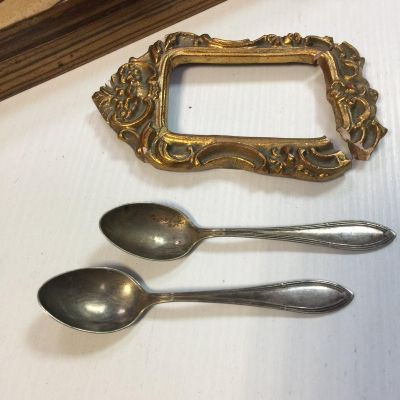 Ложка чайная мельхиор Швеция