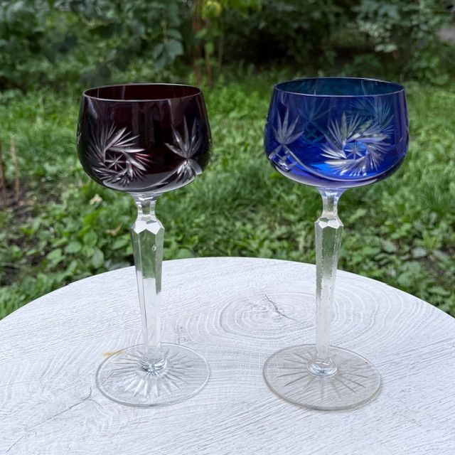 Бокал набор 2 шт. 200 мл накладной хрусталь Германия