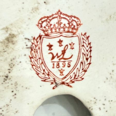 Ваза подсвечник Wong Lee 49 см фарфор бронза