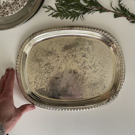 Поднос 29 см WMF серебрение