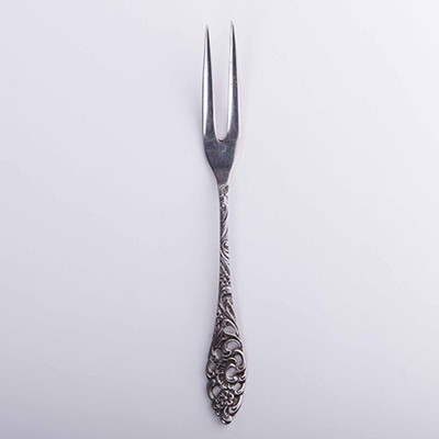 Вилка для лимона с цветочной ручкой