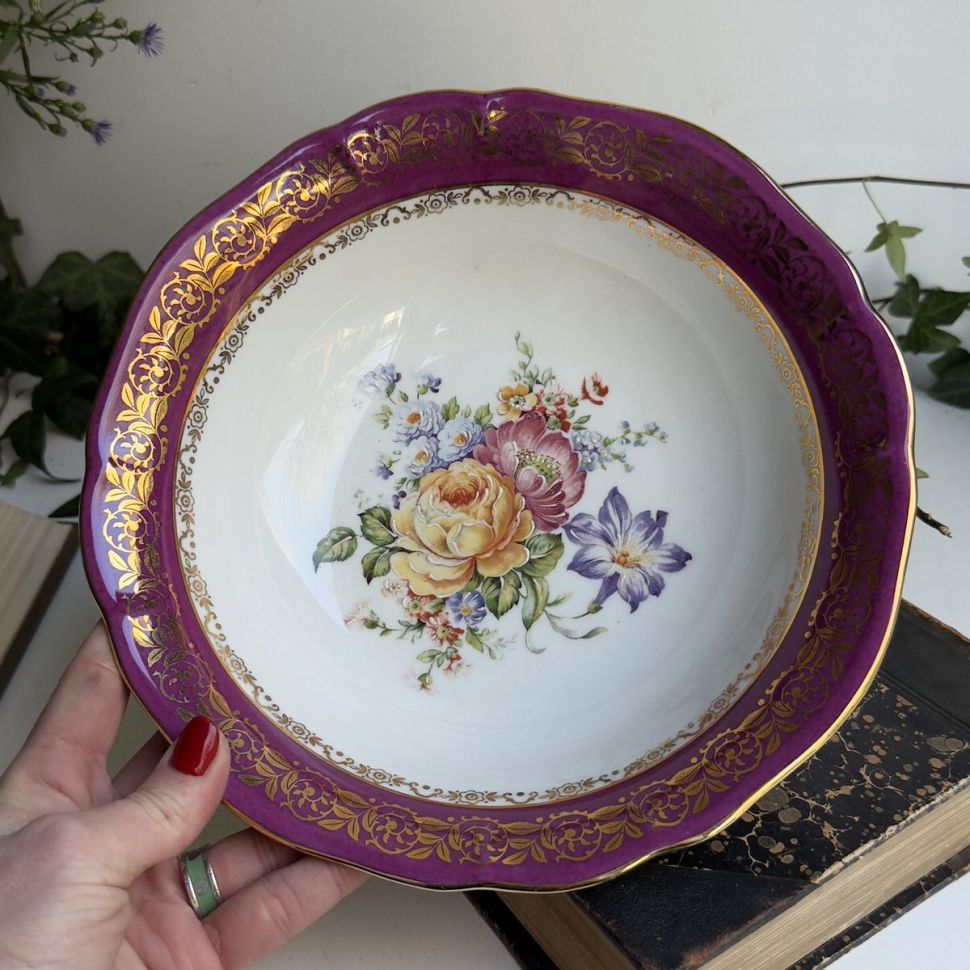 Салатник Limoges 25 см фарфор Франция