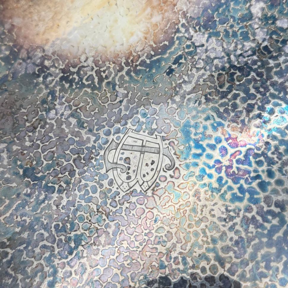 Блюдо поднос 43 см Gero серебрение Нидерланды 