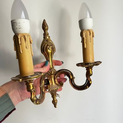 Светильник бра на две лампы 27 см