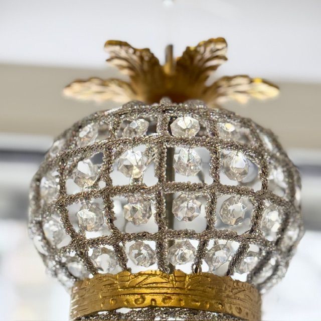 Люстра Груша Ампир 73 см хрусталь Франция ручная работа 