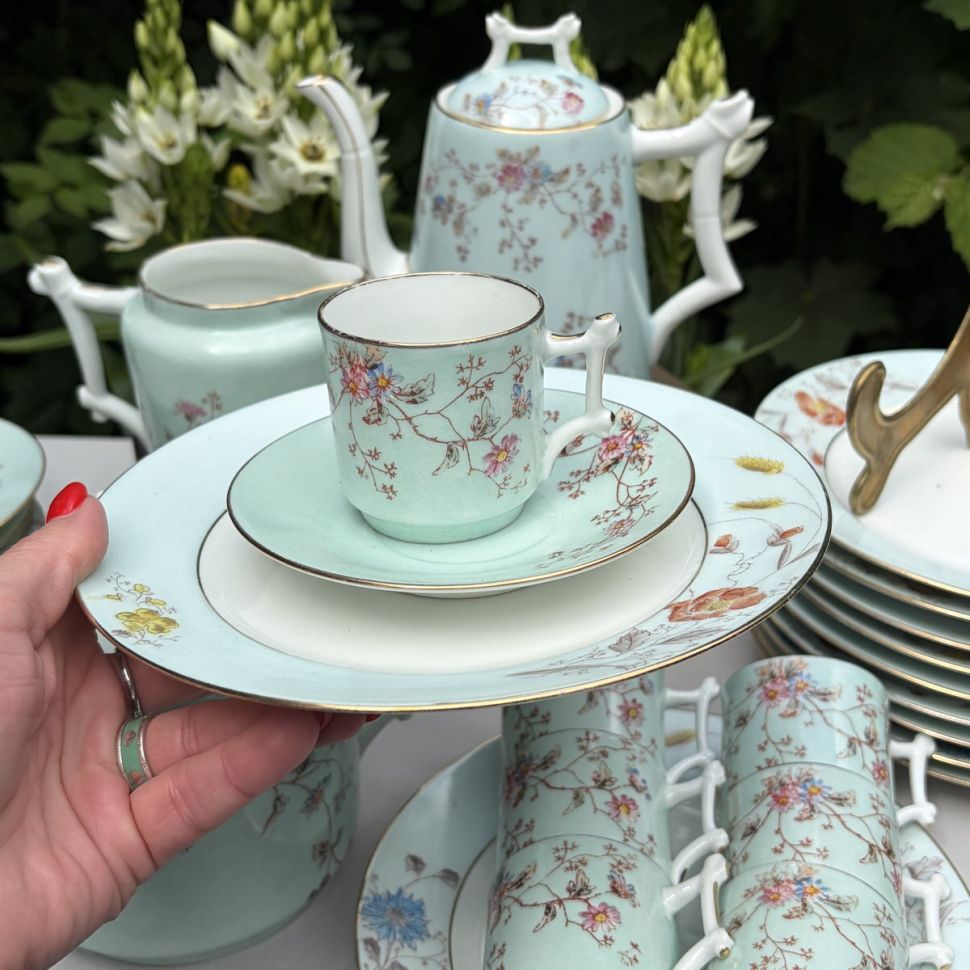 Тарелка Haviland Limoges 20 см Франция конец XIX в.