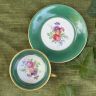 Кофейная пара Porcelainerie Nouvelle Limoges 100 мл фарфор Франция