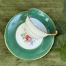 Кофейная пара Porcelainerie Nouvelle Limoges 100 мл фарфор Франция
