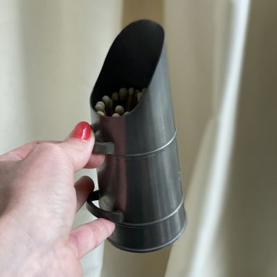 Тушитель ваза 16 см олово