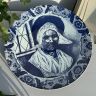 Тарелка блюдо настенное Delft Blue Holland 39 см
