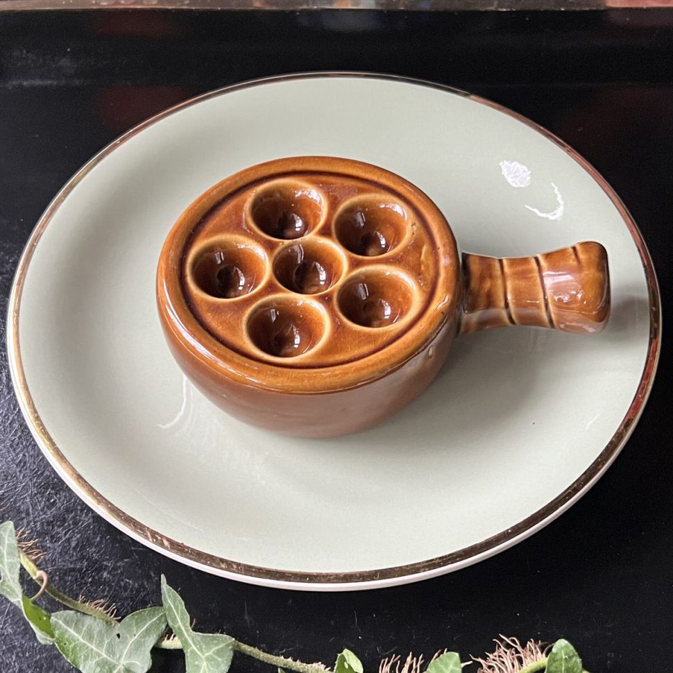 Форма для запекания улиток 16 см керамика