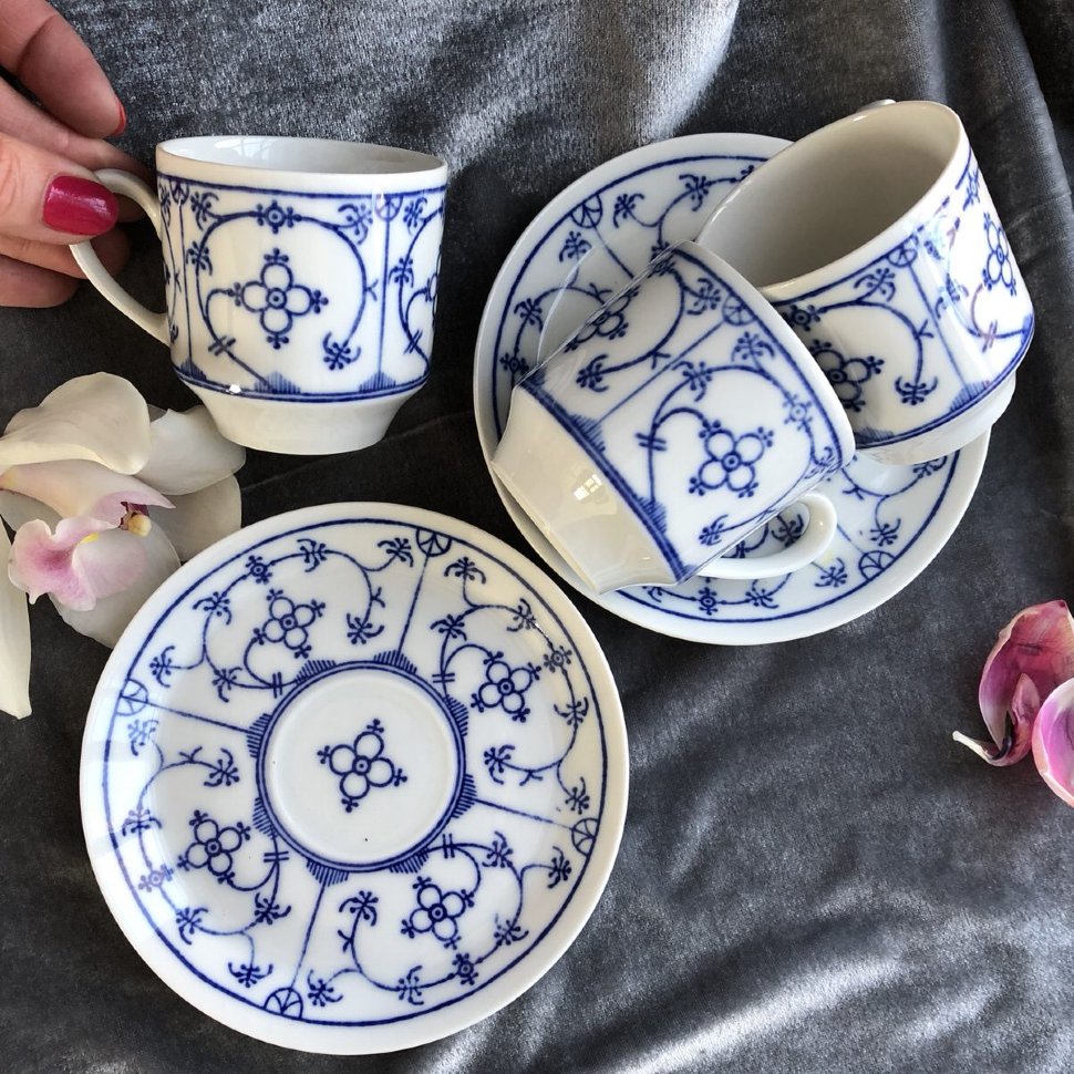 Кофейная пара Winterling Indisch Blau Бавария