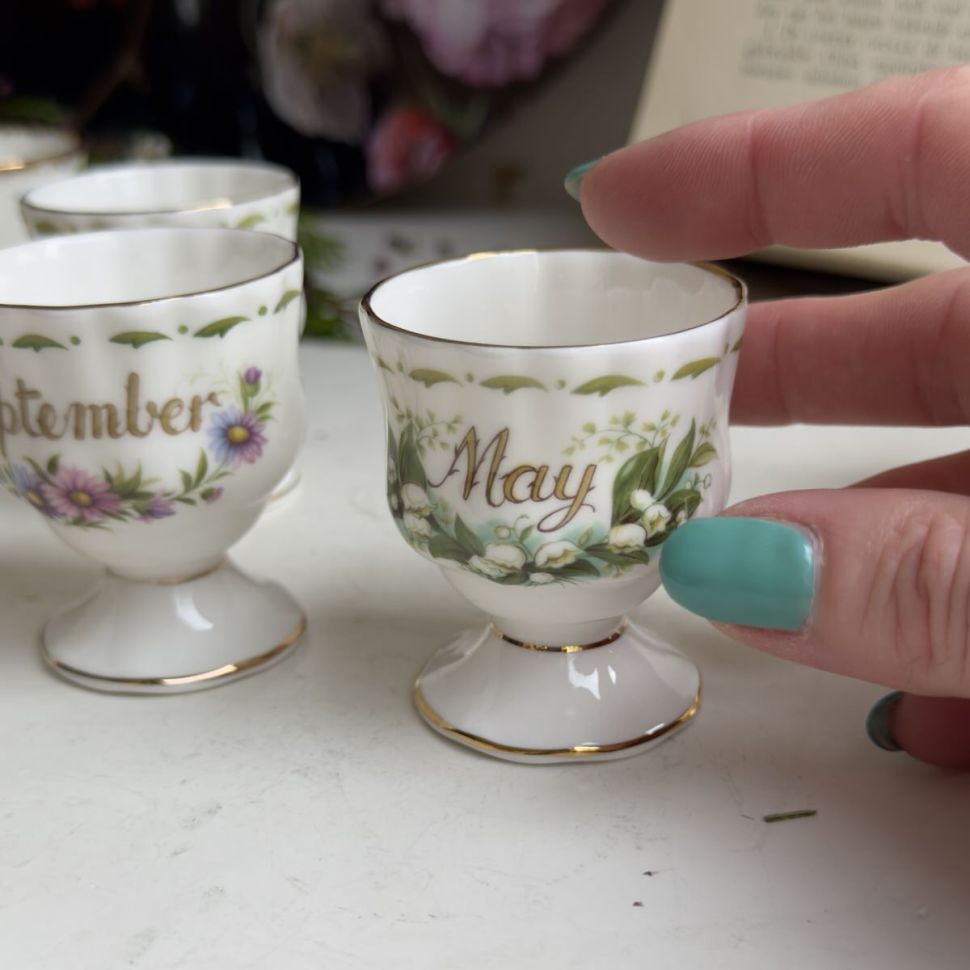 Подставка для яйца Royal Albert 12 месяцев Май 6 см Англия