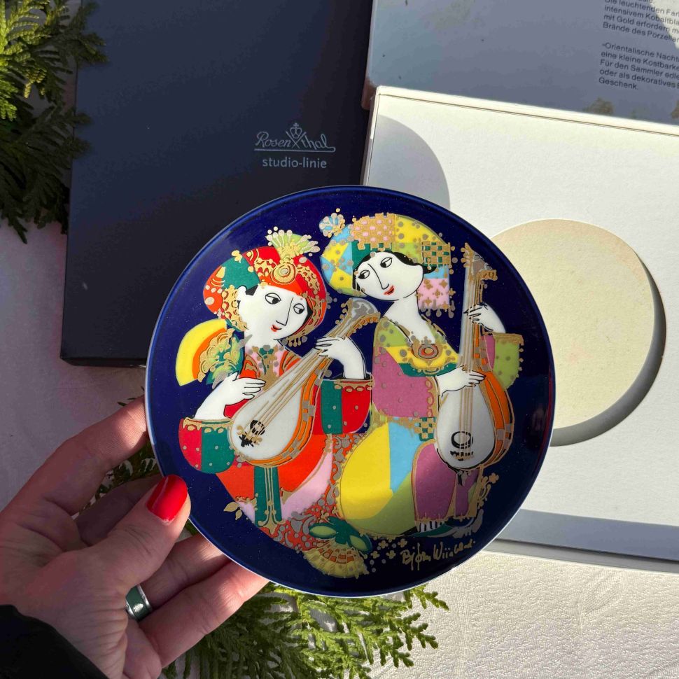 Тарелка Rosenthal 1001 ночь Сказки Шахерезады 15 см Studio-linie Германия