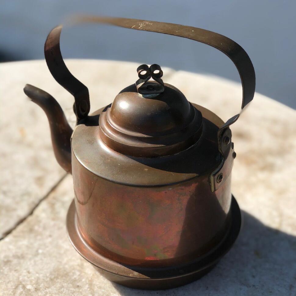 Чайник заварочный 1 л Skultuna медь (крышка не открывается)